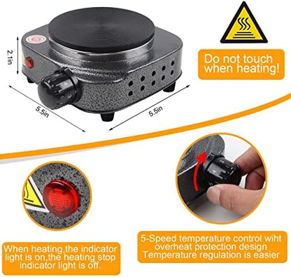 BBAXI Candle Making Kit with Electric Hot Plate,Candle Wax Melter and Wax - Image 4