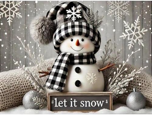 TCDZMYGS Christmas Stamped Cross Stitch Kits for Beginners,12x16in by TCDZMYGS