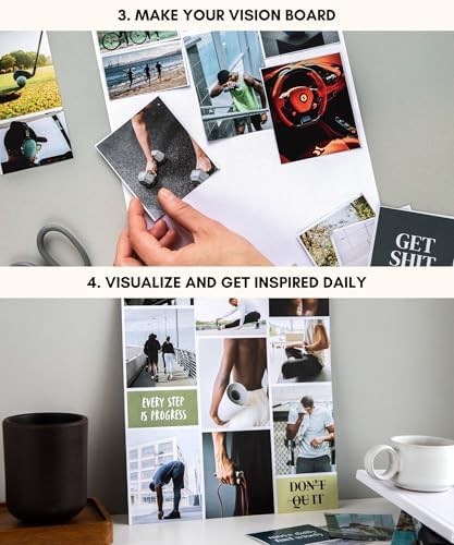 Lamare Vision Board Book for Men - 1000+ Images & Vision Board Supplies - Image 4