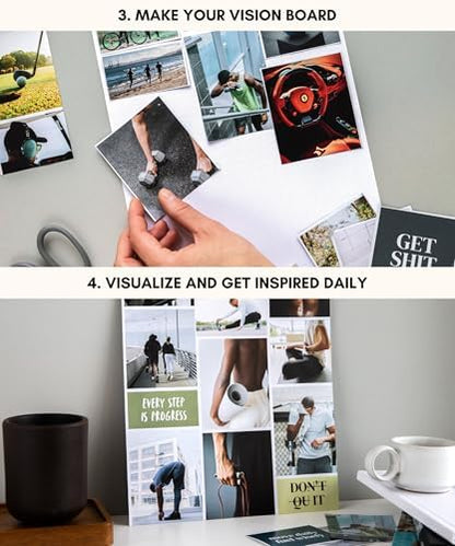 Lamare Vision Board Book for Men - 1000+ Images & Vision Board Supplies - Image 4