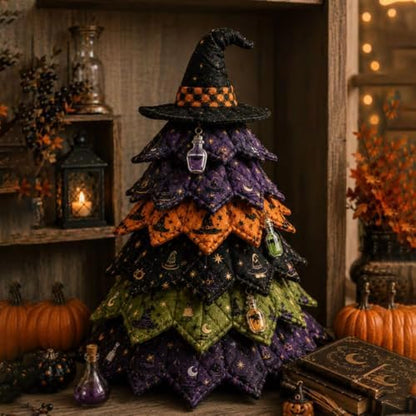 DIY Quilted Christmas Tree Kit, 3D Fabric Patchwork Craft Set for Adults & Beginners, Handmade Holiday Sewing & Tabletop Decor Project, Creative Crafting Gift Box - Image 5