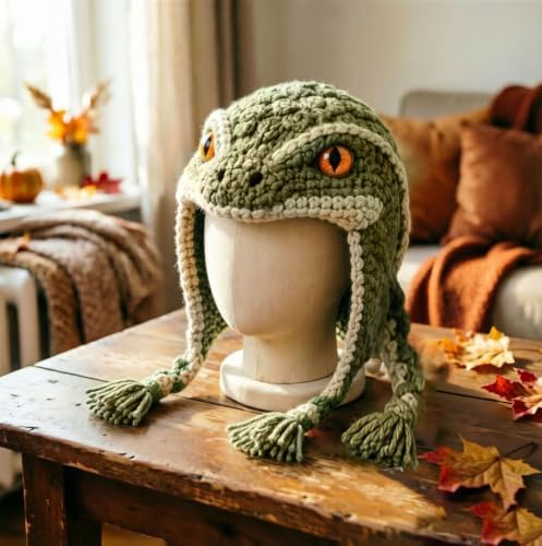 Fantasy Hood Hat DIY Crochet Kit Series for Beginners (Green) - Image 3