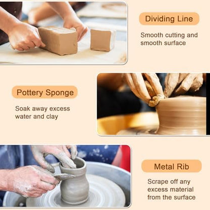 43 PCS Clay Tool,Clay Sculpting Tools Kit with Storage Bag - Image 5