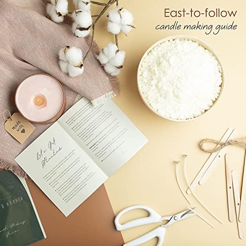 Etienne Alair Soy Candle Making Kit for Adults & Kids, Candle Making Supplies, DIY Candle Making Kit for Beginners, Natural Soy Wax Candle Making Kits - Complete Candle Kit, 1 Lbs - Image 6