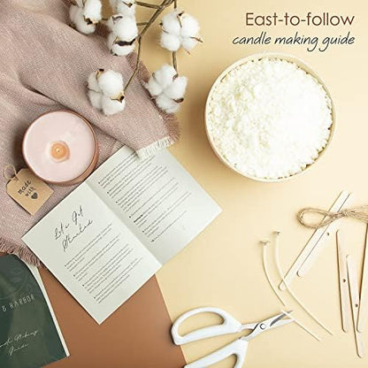 Etienne Alair Soy Candle Making Kit for Adults & Kids, Candle Making Supplies, DIY Candle Making Kit for Beginners, Natural Soy Wax Candle Making Kits - Complete Candle Kit, 1 Lbs - Image 6