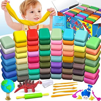 ESSENSON Modeling Clay Kit, 62 Colors, Age 3-12 by ESSENSON
