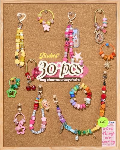 1700 Pcs Keychain Making Kit with Carabiners, Paracord Beads for Keychains - Image 2