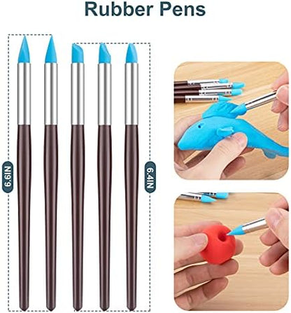 Luney 25PCS Polymer Clay Sculpting Tools Kit, Pottery Tools - Image 3