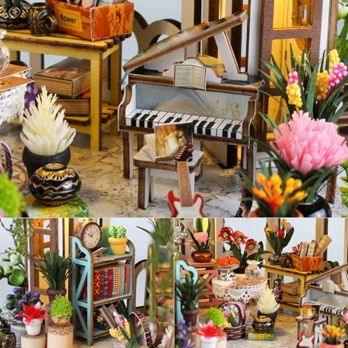 DIY Miniature House Kit with Furniture for Kids Teens Adults Aged 14+ - Image 5