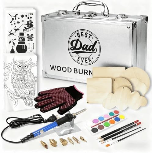 ACRSIKR Gift for Dad, Wood Burning Kit Arts Crafts for Men Christmas by ACRSIKR