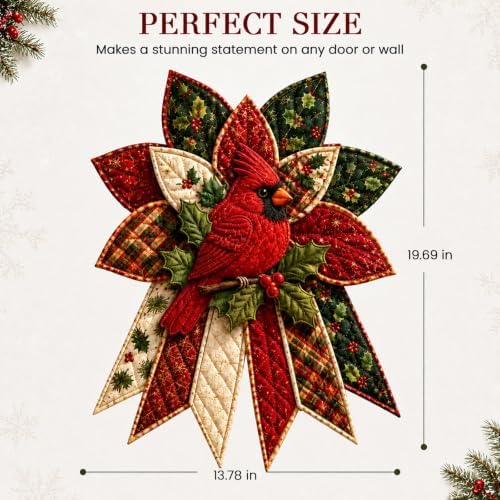 Daily Partner Quilted Christmas Door Hanging DIY Sewing Kit (D) - Image 3