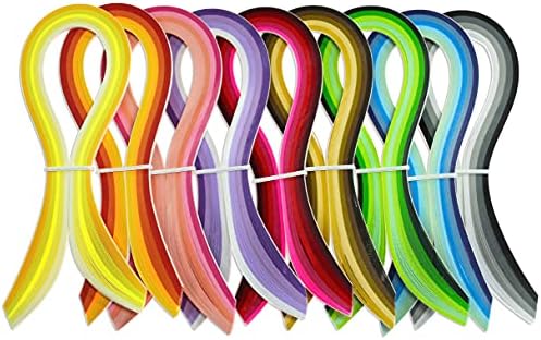 Zorfeter Multi-Color Quilling Paper Strips Kits, 3mm Width, 15" Length - Image 7
