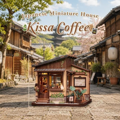 Fsolis Japanese Miniature House - DIY Book Nook Kit - Image 5