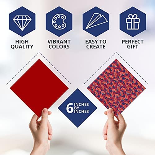 Origami Paper | 350 Origami Paper Kit | Set Includes - 300 Sheets 20 Colors 6x6 | 50 Traditional Japanese Patterns | Origami Book 25 Easy Colored Projects | Kids Crafts | Christmas Gifts for boys 8-12 - Image 3