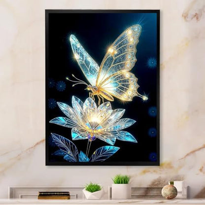 AIBOERL Paint by Numbers Kit for Adults Beginner,Slight Butterfly, 12X16In - Image 5