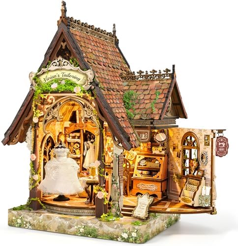 Romantic Miniature Dream Dress Studio Book Nook by LORENOOKcraftsjoy