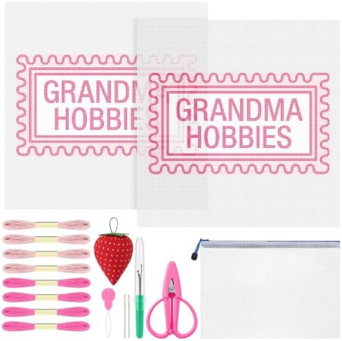 XunYee Needlepoint Canvas Kit, Grandma Hobbies by XunYee