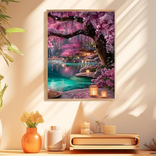 Tree Paint by Numbers Kit for Adults, Adult Paint by Number Kits 16x20 Inch - Image 6