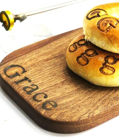 AIMOADO 1 Inch Number 4 Branding Iron - Custom Wood Branding Iron Personalized for Steak, BBQ, Hats & Leather | with Wood Handle (Number 4) - Image 6