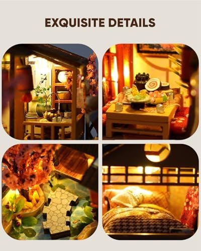 DIY Japanese Miniature House Kit Dollhouse Kit for Adults to Build - Image 5