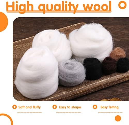 Mayboos Needle Felting Kit, 3 Pieces Animal Needle Felting Starter Kit - Image 3