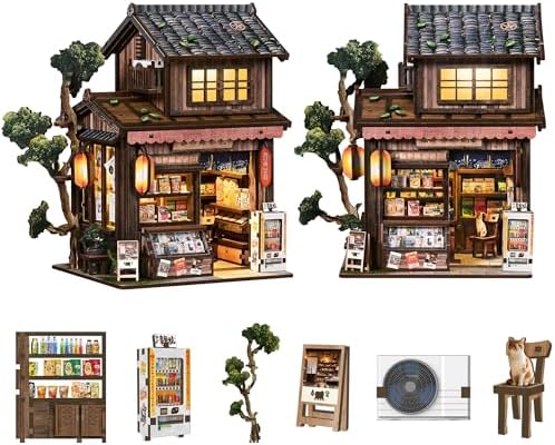Spilay DIY Miniature House Kit for Adults, Miniature Dollhouse Kit by SpilayDIYDollhouseMiniature