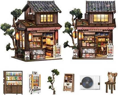 Spilay DIY Miniature House Kit for Adults, Miniature Dollhouse Kit by SpilayDIYDollhouseMiniature