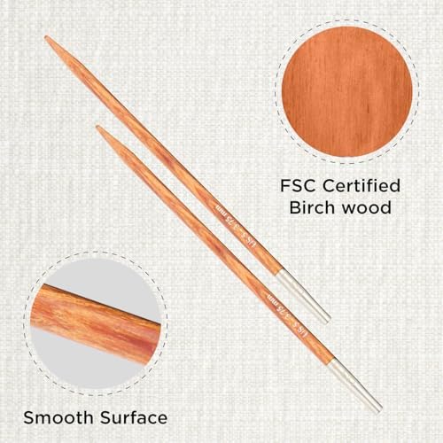 KnitPro Dreamz Interchangeable Circular Needles 4" (10cm) | US Size 5 (3.75mm) - Image 2