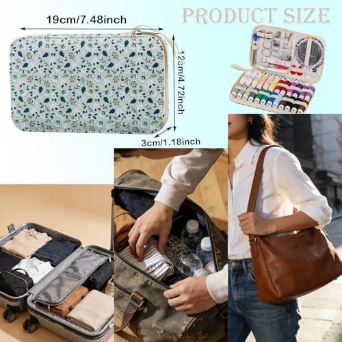 Bobode Travel Sewing Kit with 24 Sewing Thread & Heavy Duty Sewing Needles - Image 4