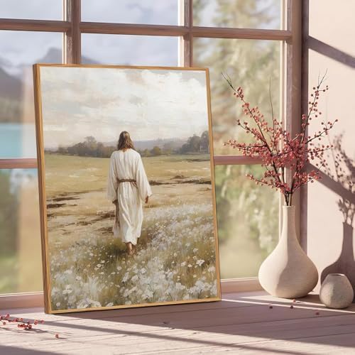 Jesus Paint by Numbers Kit for Adults Framed Canvas 12X16 in, Frameworkless - Image 2