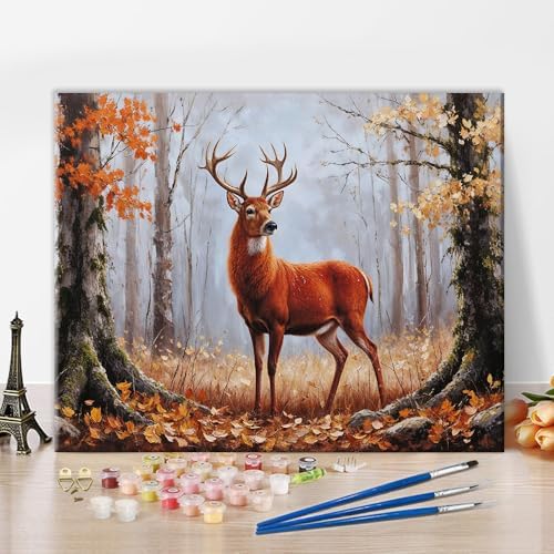 TUMOVO Paint by Numbers for Adults and Beginners Elk by TUMOVO