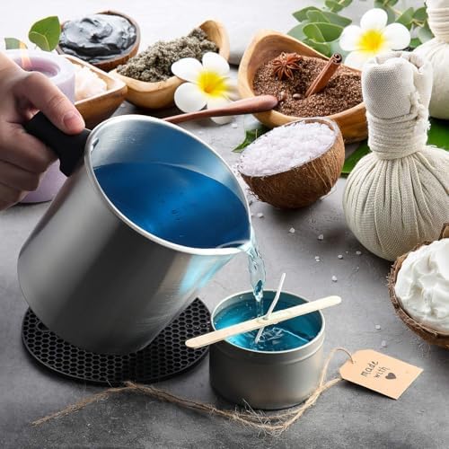 Hearth & Harbor Aluminum Wax Melting & Pouring Pot with Dripless Heat-Resisting Handle & Pouring Spout - Image 4