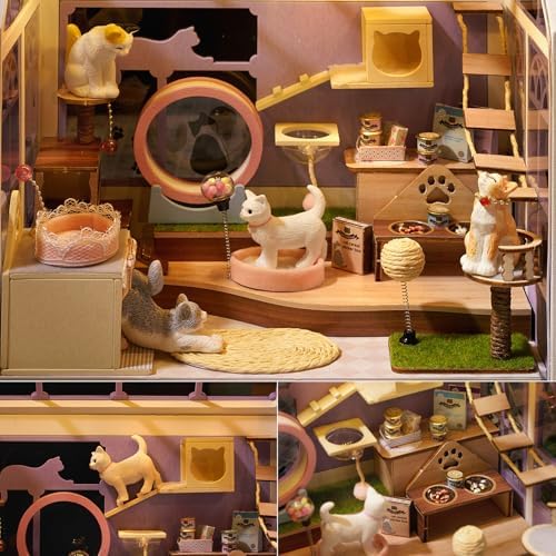 DIY Miniature Dollhouse Kit with Furniture Plus Dust Proof & Music Movement - Image 5