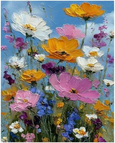 Paint by Numbers Kit for Adults, Adult Paint by Number Kits 16x20 Inch by hkejoi