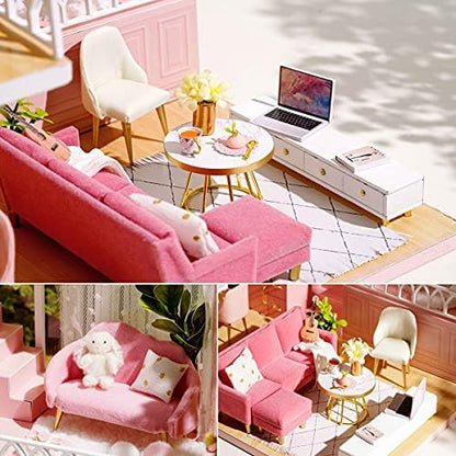 DIY Miniature Dollhouse Kit with Furniture Plus Dust Proof & Music Movement - Image 5