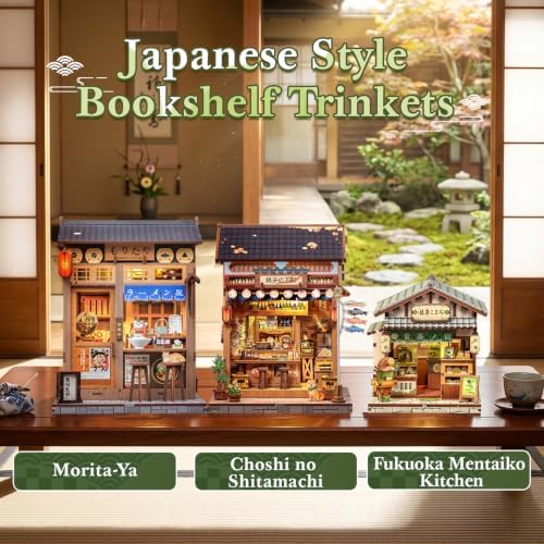 Fsolis Japanese Book Nook Miniature Size - Image 4
