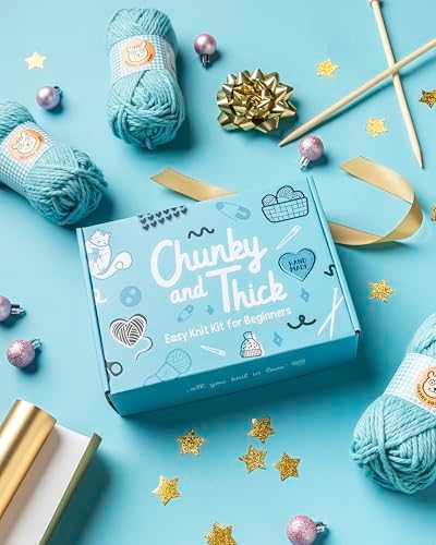Complete Knitting Kit for Beginners - Learn to Knit Kit with Knitting Accessories Like Thick Beginner Yarn, Bamboo Needles for Beginners & More - Includes Video Tutorials & Written Guide - Image 7