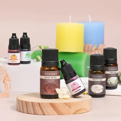 Candle Making Kit for Beginners, Soy Wax Candle Making Supplies with Natural Soy Wax, Essential Oils, Melting Pot, Candle Dye & Candle wicks ,Wick placing tube ,DIY Home Craft Gift for Adults & Women - Image 7