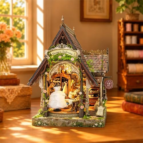 Romantic Miniature Dream Dress Studio Book Nook - Image 6