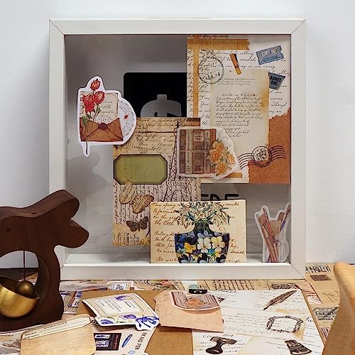 260 PCS Vintage Scrapbooking Supplies Kit for Beginners (Academy) - Image 4