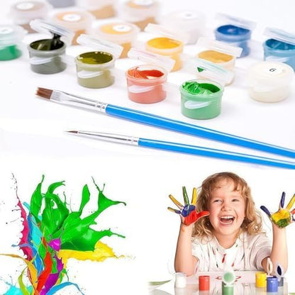 XSJDBYYQ Paint by Numbers Kit for Adults Beginner,Harbor Oil Painting Kit Adult Paint by Number Kits on Canvas, Paint by Easy Acrylic Painting Home Wall Decor 12x16 Inch - Image 7