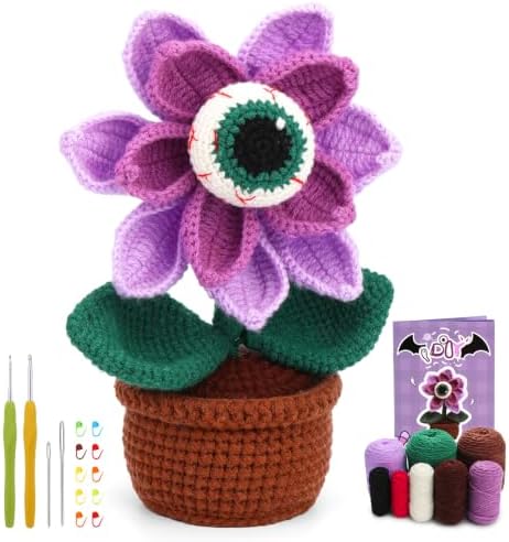 Yizzvb Crochet Kit Beginners Crochet Starter Kits Knitting Supplies by yizzvb