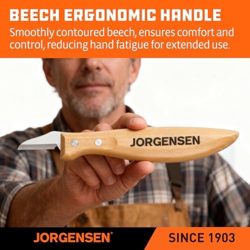 Jorgensen 3-Piece Wood Carving Tool Set with Stainless Steel Knives - Image 6