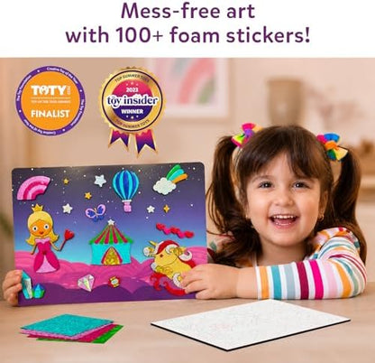 Skillmatics Foil Fun Unicorns & Princesses, Foil Art & Craft, Gift for Kids - Image 4
