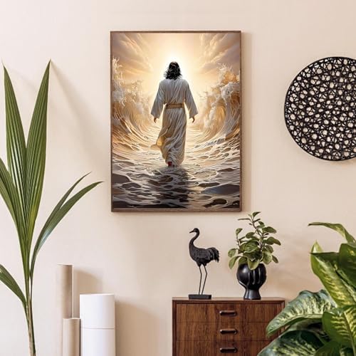 BAWKENTON Jesus Paint by Numbers kit for Adults and Kids - Image 2