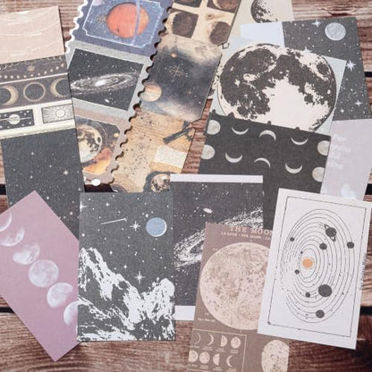 YagCu Galaxy Scrapbooking Kit, Vintage Junk Journal Supplies - Image 7