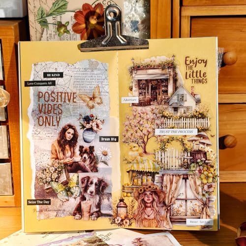 360 PCS People Stickers Book for Adults - Vintage Aesthetic Journaling Supplies Kit with Women Figures｜Scrapbooking,Card Making & Water Bottle DIY - Image 4