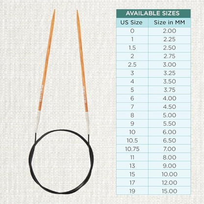 KnitPro Dreamz Fixed Circular Needles 40" (100cm) | US Size 2.5 (3mm) - Image 4