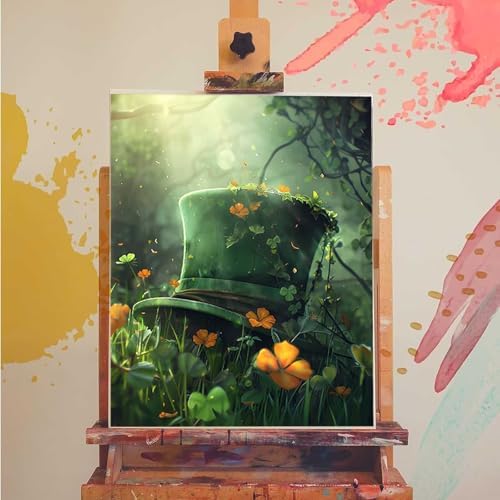 Paint by Numbers Kit for Adults Beginner, Plant Paint by Numbers Leaf, DIY Easy Acrylic Watercolor Oil Painting Kit with Brushes, Arts and Crafts for Adult for Home Wall Decor, Gifts 12x16 in 4-76 - Image 3