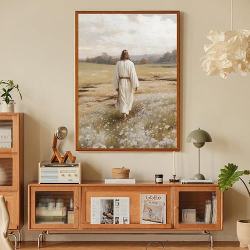 Jesus Paint by Numbers Kit for Adults Framed Canvas 12X16 in, Frameworkless - Image 5